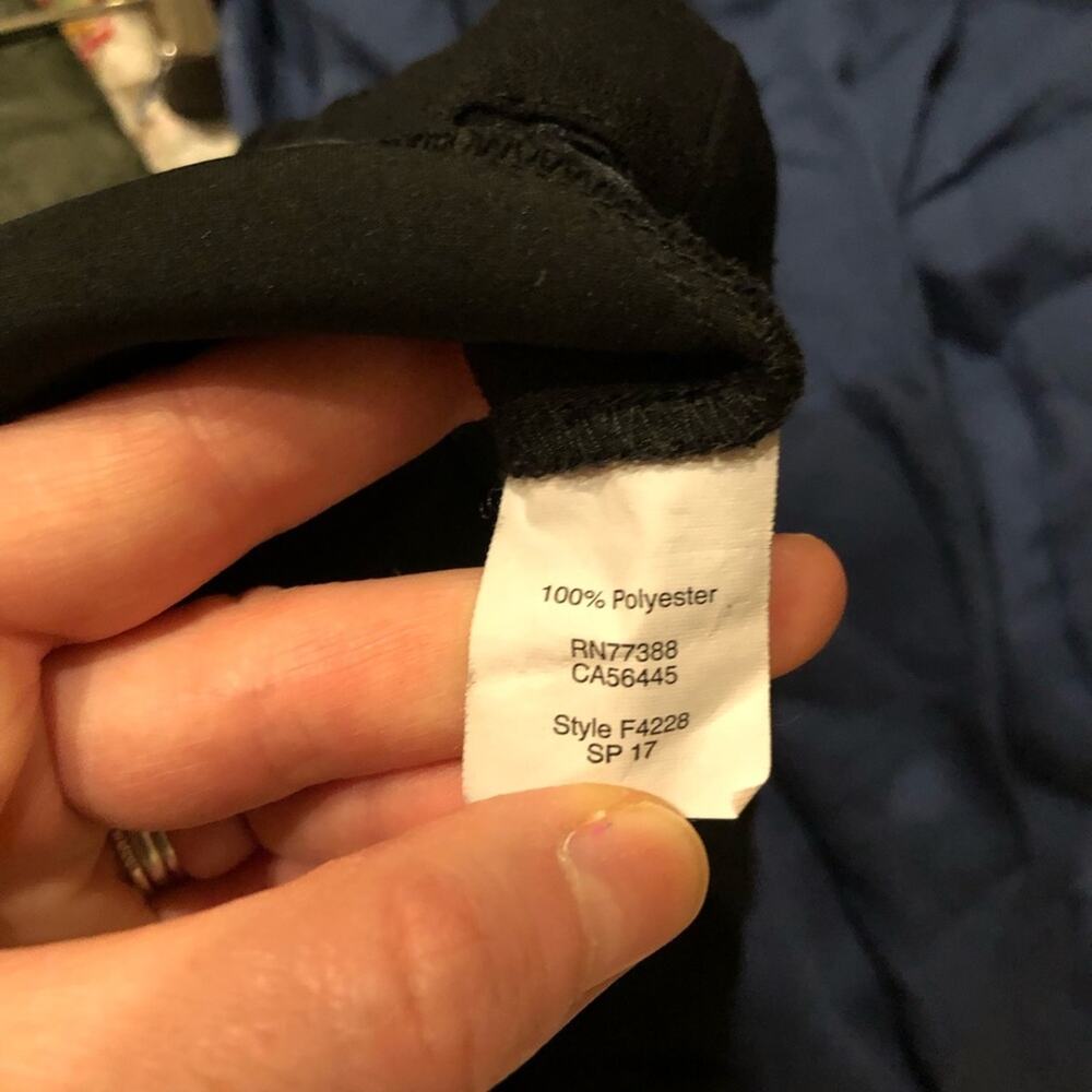 Madewell Scalloped Hem Pull On Shorts Black - Picture 10 of 11